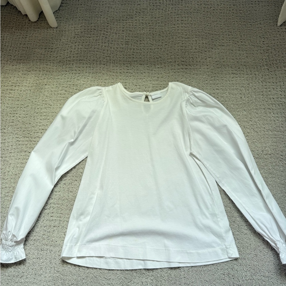 Zara Classic White Blouse